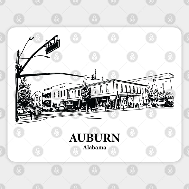Auburn - Alabama Sticker by Lakeric